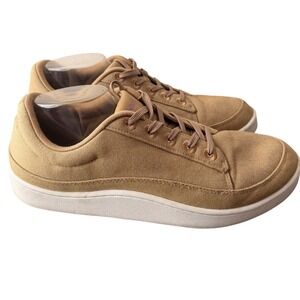 Allbirds Men's Casual Canvas Pacers Sneakers‎ Tan Lace Shoes Size 11